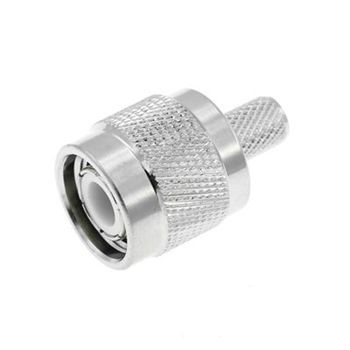 TNC 公头压接连接器接LMR240 电缆